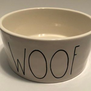 Rae Dunn made by Magenta large size “woof” dog dish